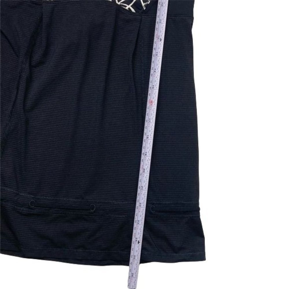 LULULEMON Women Palm "Hustle & Bustle" Tank Top Size 4 Black / White - Picture 11 of 14
